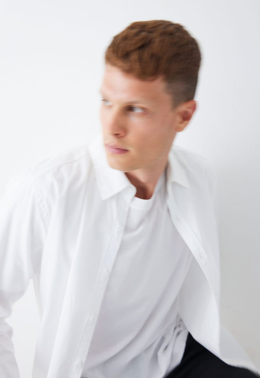 Jac + Jack White Cotton Shirt - White